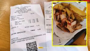 Nu este o eroare! Câți bani a dat o româncă pentru un gyros într-un fast-food din Grecia