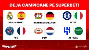 Cote de la 1.25 la 50.00 plătite în avans de Superbet! Deja campioane și golgheteri grație Pariurilor Antepost