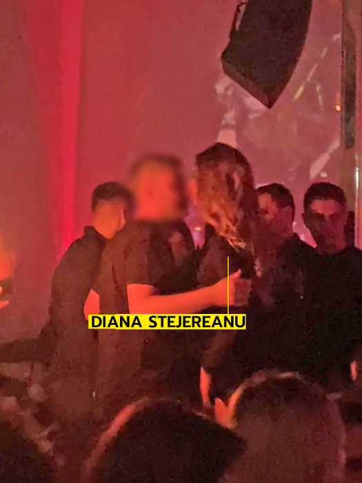 Diana Stejereanu a “înghesuit” un domn misterios la LOFT (SURSA FOTO: CANCAN.RO)