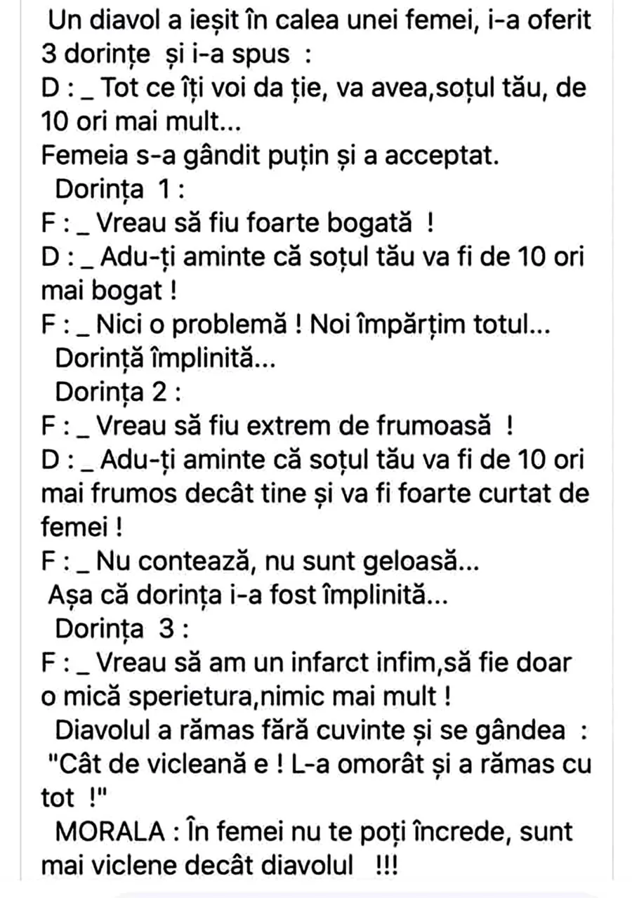 banc nevasta si diavolul