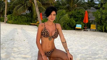 Adelina Pestrițu nu are liniște nici în Maldive: ”Băi, disperaților, săriți ca hienele!”
