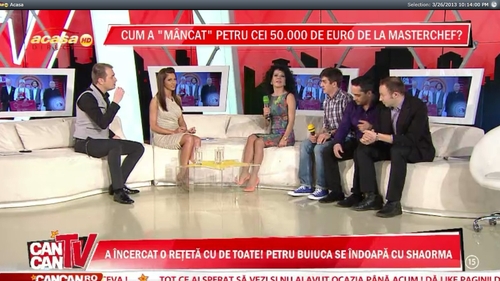 A castigat Masterchef, dar nu poate sa se abtina de la o shaorma cu de toate. Vezi cum infuleca Petru Buica, in miez de noapte!