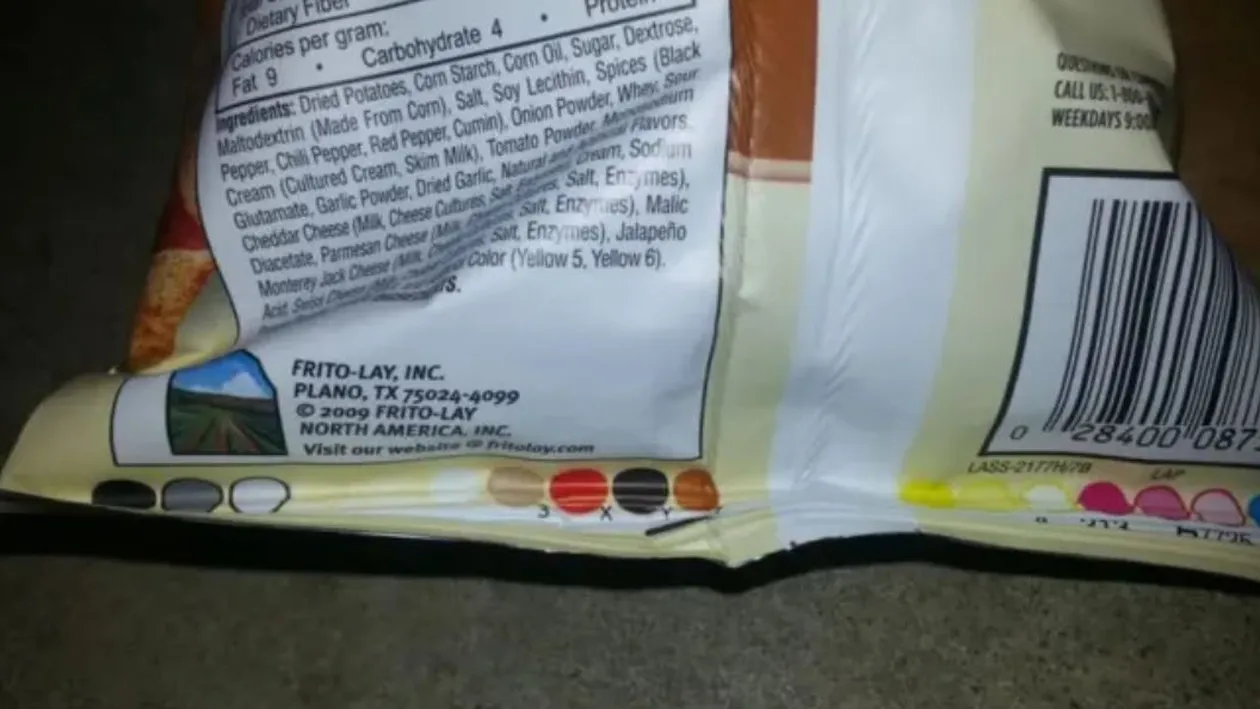 Ce reprezintă cercurile colorate de pe pungile de alimente, de fapt. Puțini români știau asta!