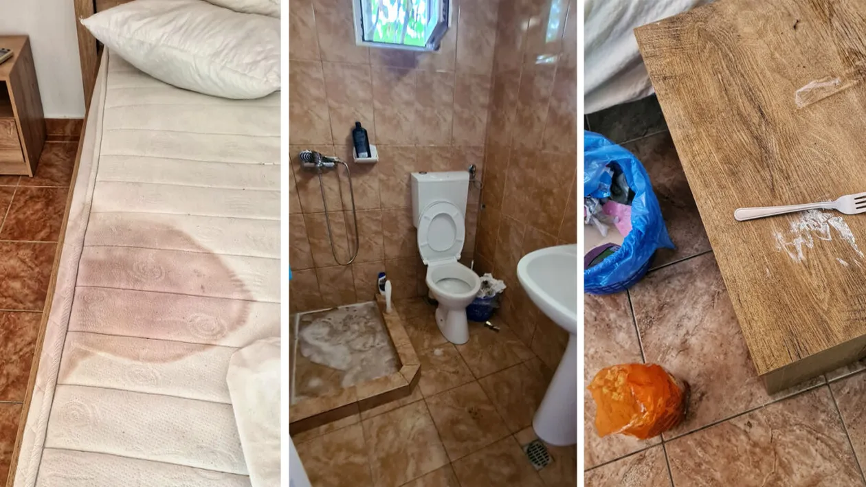 Ireal ce au lăsat în urma lor câțiva turiști din Costinești. Proprietarul vilei a făcut publice imaginile