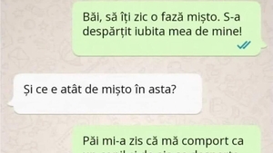 BANC | Motiv de despărțire: "Mi-a zis că mă comport ca un copil"