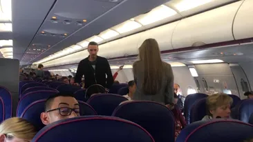 Scandalos! Ce au pățit câțiva pasageri români într-un avion low-cost Eindhoven - București