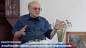 Doliu în televiziunea românească! A murit Dumitru Udrescu, creatorul „Teleenciclopediei”