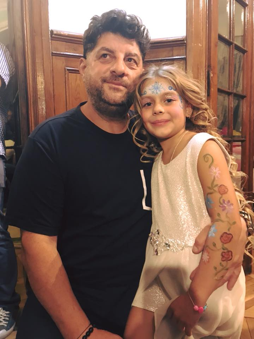 Tavi Colen și fiica lui Ionuț Dolănescu. Sursa foto: Facebook