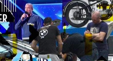 Mecanicul care a câștigat ultima ediție “Românii au talent” s-a întors la munca de jos… L-am filmat ”în tură” la service-ul auto! Imagini fabuloase, în premieră națională!