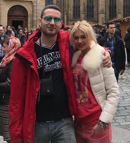 Flavia Apostol, împreună cu iubitul ei