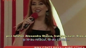 Alexandru, fratele Laurei Stoica: "Nu ii voi cere drepturi de autor Innei pentru coverul "Mai frumoasa"