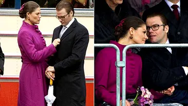 Momente de tandrete la curtea regala a Suediei. Printesa Victoria si printul Daniel se poarta ca doi porumbei in public