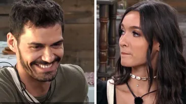 Intimidat de Viviana Sposub, George Burcea a rămas fără cuvinte la Ferma. Ce a mărturisit despre sărutul cu focoasa brunetă | FOTO