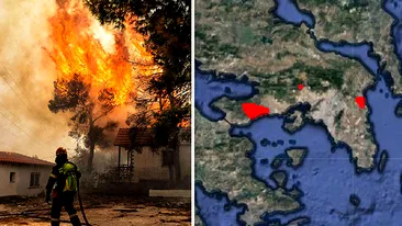 Mărturii ale românilor aflați la Atena: „Totul s-a ars într-un sfert de oră. Oamenii n-au avut timp să fugă! Mulți au ars în mașinile lor, pe autostradă”