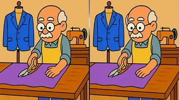 Test de logică | Găsiți toate cele 3 diferențe dintre aceste două imagini, în maximum 35 de secunde