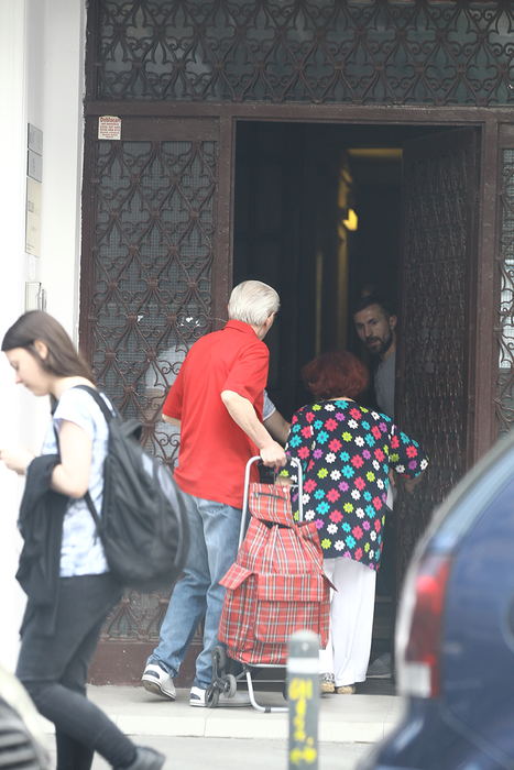 Văcăroiu a preluat căruciorul de la soția lui