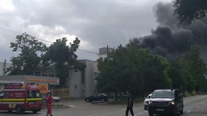Alt incendiu în Constanța. Un depozit a izbucnit în flăcări