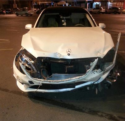 Automobilul Mădălinei a fost distrus în accident