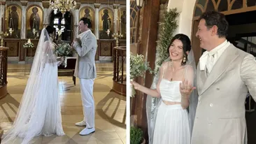 Cine au fost nașii Ancăi Lungu la nunta secretă cu Harry. E o fostă mare vedetă Antena 1, care s-a retras în glorie de la pupitru