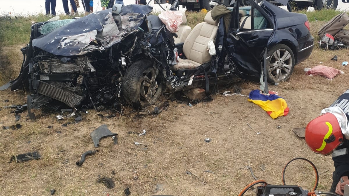 Accident grav în Ialomița! O fetiță de 10 ani a murit pe loc