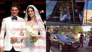 Ianis Hagi și Elena Tănase au ajuns la Palatul Știrbey Vodă! Invitații și-au făcut apariția rând pe rând