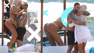Bianca Drăgușanu a înnebunit plaja cu posteriorul ei tunat + Poziții și săruturi ca în “Dirty Dancing” cu Alex Bodi
