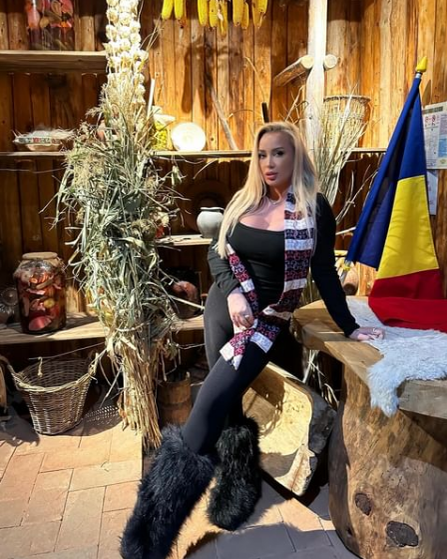 Simona Trașcă nu poate ridica mâinile, din cauza operației (Foto: Instagram)