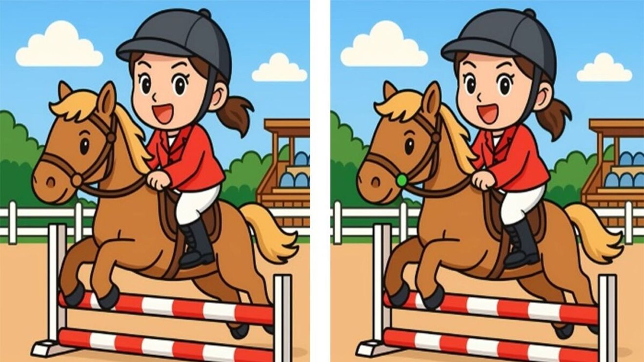 Test de inteligență | 3 diferențe în maximum 47 de secunde: Le puteți găsi pe toate?