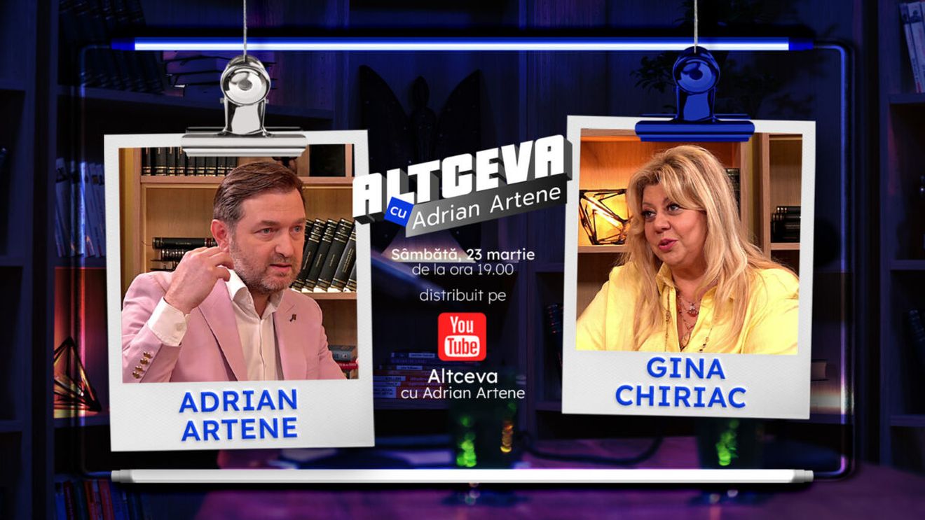 GINA CHIRIAC, despre puterea cuvintelor și manifestare: ”Devenim ceea ce gândim!” | ALTCEVA CU ADRIAN ARTENE