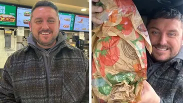 Ireal ce a putut comanda acest tânăr de la Burger King. Angajatele celebrului fast-food nu au mai văzut așa ceva vreodată!