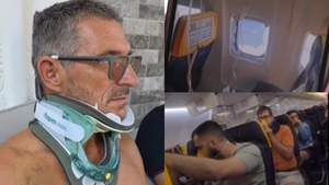 Pasagerul care a  fost la un pas să fie aspirat prin hublou acuză echipajul Ryanair că a rămas nepăsător