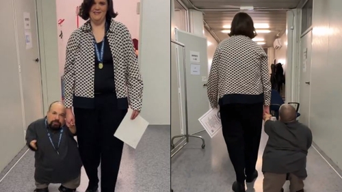 Povestea cuplului atipic, devenit viral: ea are 177 cm, el 91 cm. S-au căsătorit în ciuda diferenței bizare