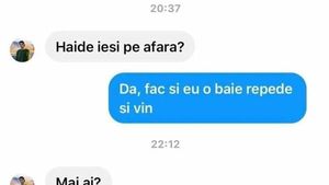 BANCUL ZILEI | "Haide, ieși pe afară?"