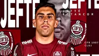 Jefte Betancor, OUT de la CFR Cluj! Anunțul oficial al clubului din Gruia