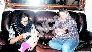 Gemenele staretei, crestinate pe 11 februarie. Sunt gata invitatiile la botez