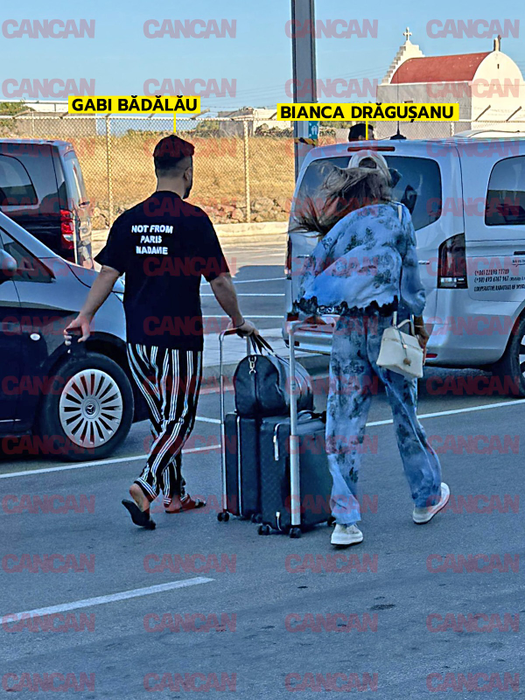 Bianca Drăguşanu şi-a adus iubitul în pragul disperării în aeroport! „Diva supremă” a comis-o, Bădălău a pedepsit-o în avion!