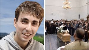 Românul Nicholas Popa a murit în Italia, la doar 21 de ani. Tânărul a fost condus pe ultimul drum