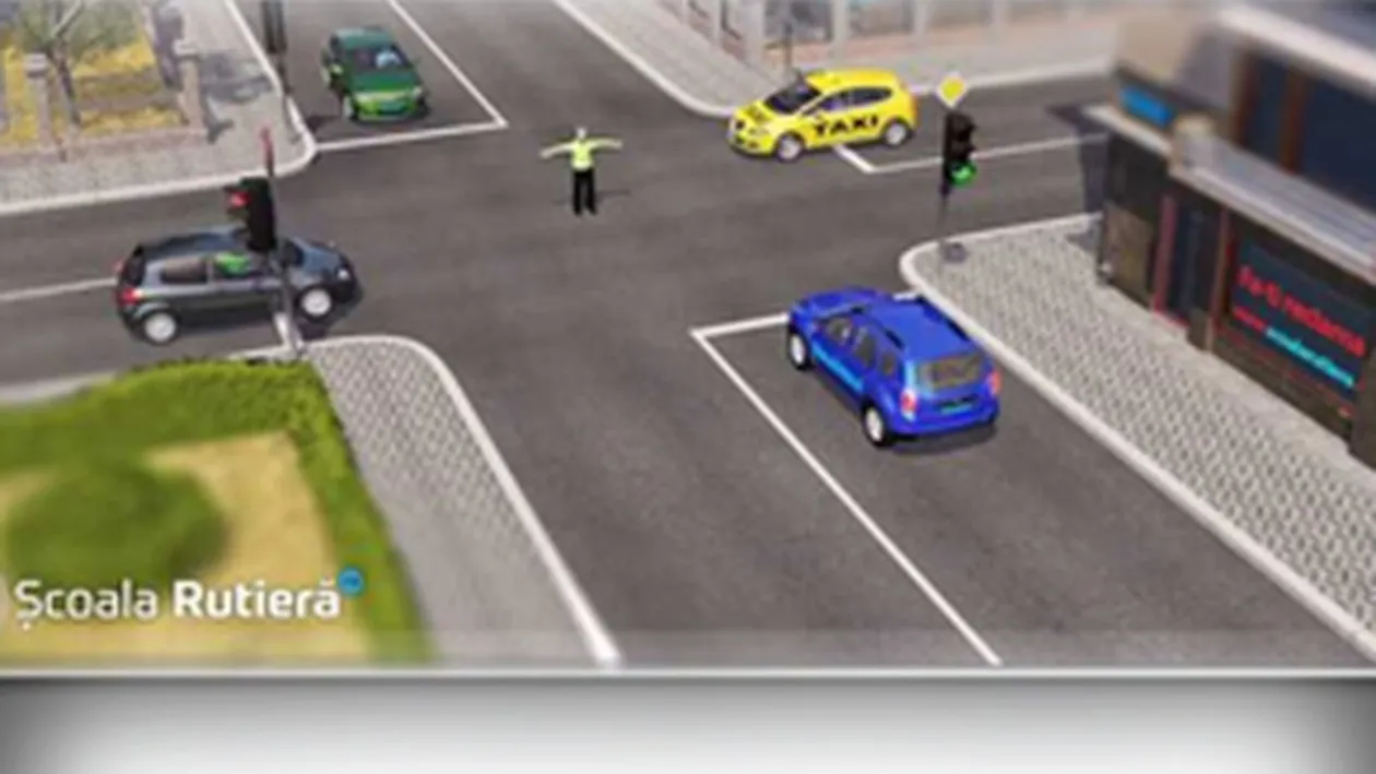 Test auto | Care maşină trece prima prin intersecţie? Întrebarea care pune în dificultate şoferii