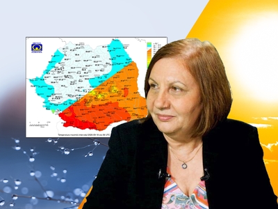 România trece brusc de la vară la frig! Ce temperaturi anunță Elena Mateescu pentru săptămâna viitoare
