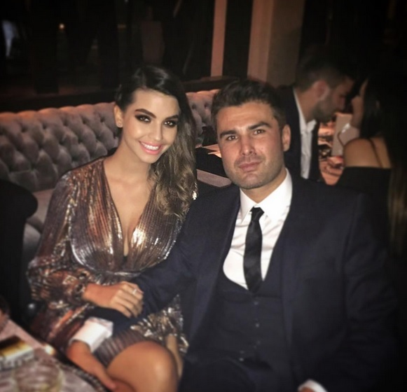 Adrian Mutu şi Sandra vor merge în faţa ofiţerului Stării Civile de Ziua Îndrăgostiţilor