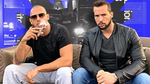 Cum au primit frații Tate autoritățile în vila din Pipera. “Cobra” a ars-o arogant, iar Tristan s-a panicat rău în fața procurorilor