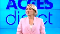 Mirela Vaida, scoasă din studio! Decizie importantă pentru emisiunea Acces Direct, unde se va muta