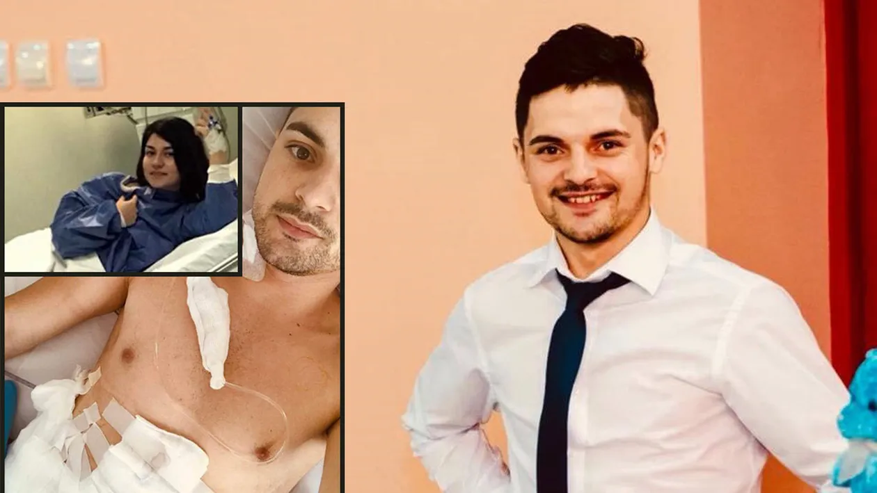 Imagini şocante! Cum arată operaţia lui Romeo, tânărul care a donat o parte din ficat unei necunoscute fără să ceară nimic în schimb