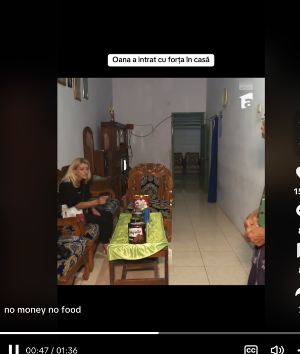 Momentul în care Oana Paraschiv este dată afară dintr-o locuință la Asia Express. A intrat și s-a culcat în casă