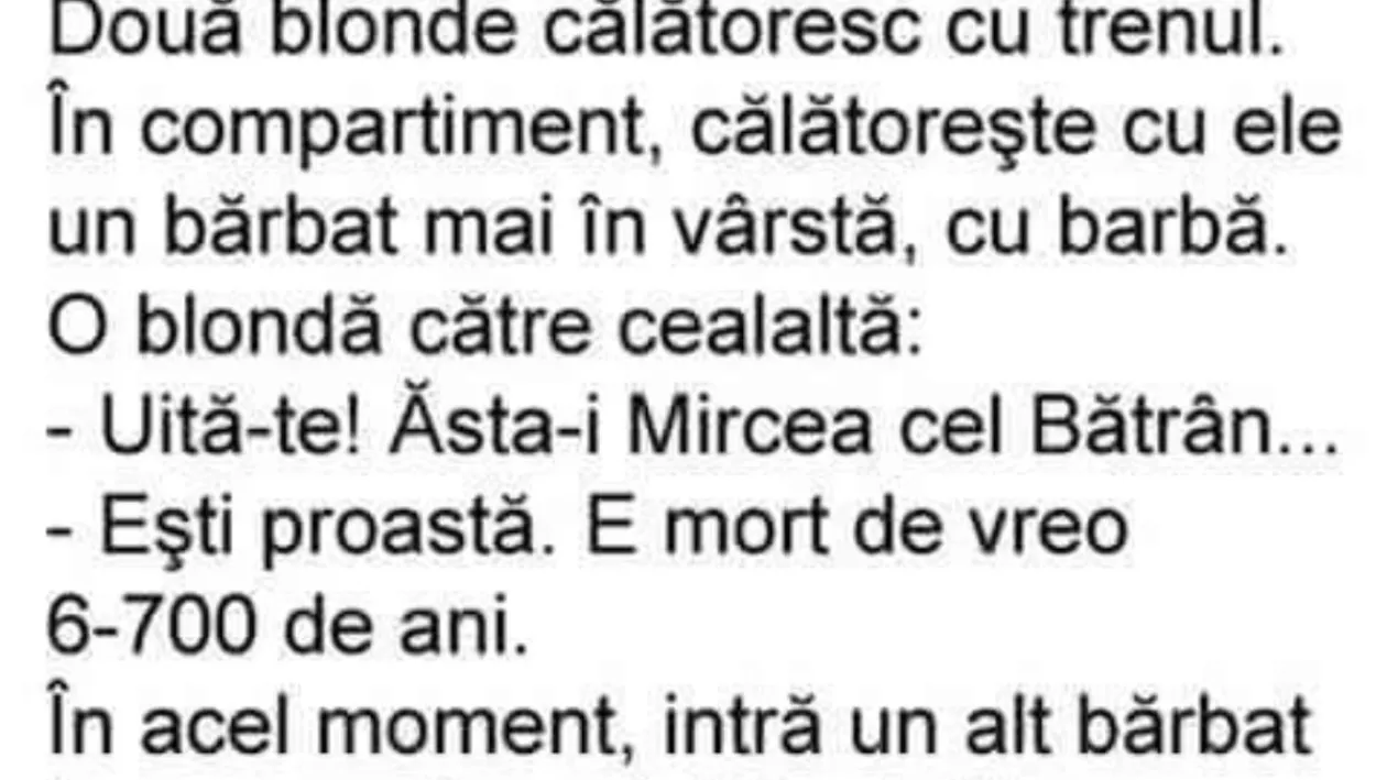 BANCUL DE JOI | 2 blonde călătoresc cu trenul