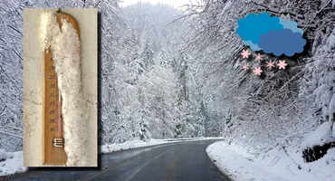 România, lovită de un val de aer polar! Se anunță temperaturi de -14 grade Celsius