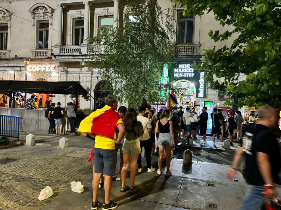 Fan zone EURO 2024 | Românii sărbătoresc în Piața Universității ca în 1994. Live UPDATE