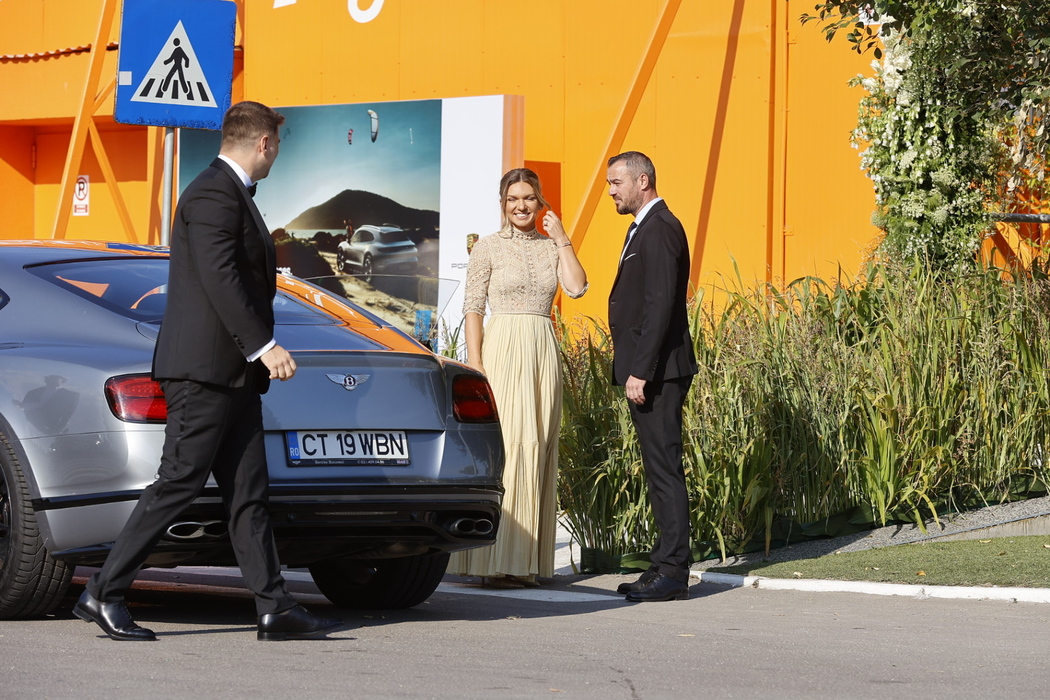 Simona Halep și Toni Iuruc, în ziua nunții lor