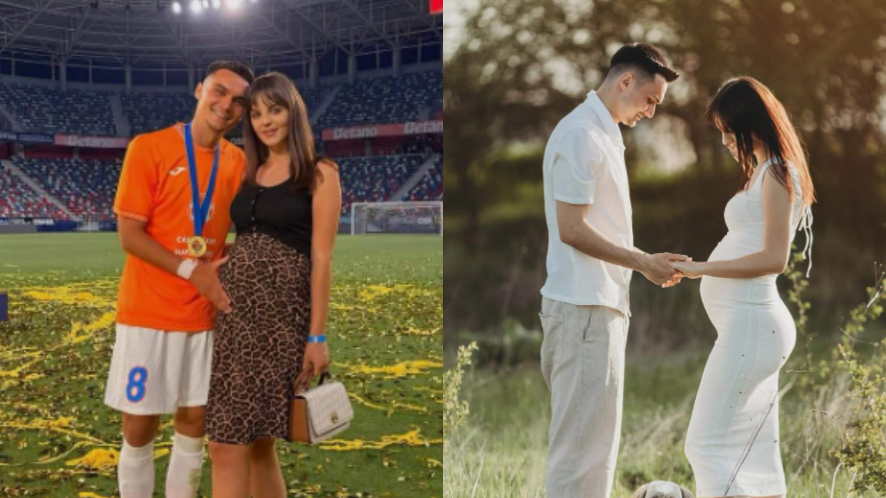 Adrian Șut și Bianca au devenit părinți pentru prijma dată/ sursă foto: instagram