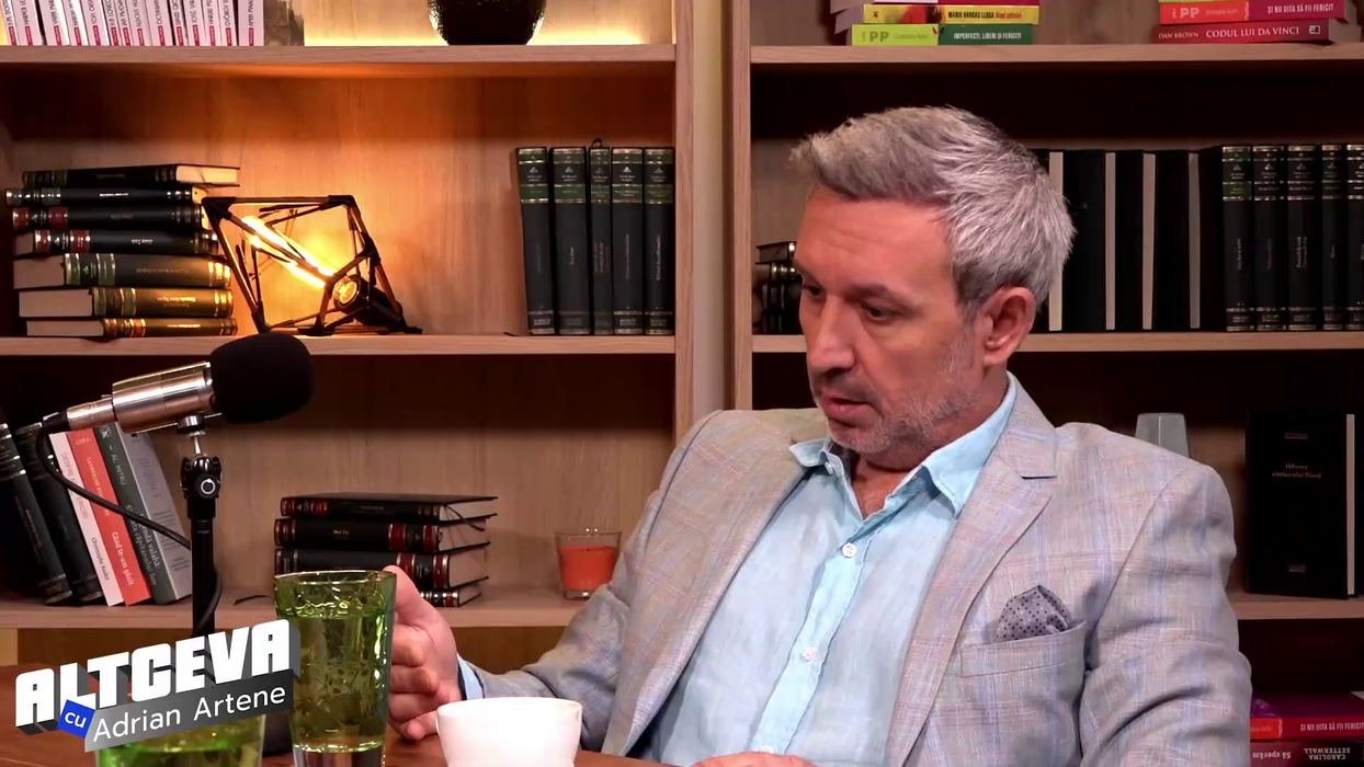 Podcastul poate fi urmărit integral pe canalul de YouTube ”ALTCEVA cu Adrian Artene” / (Sursa: Captură video)
